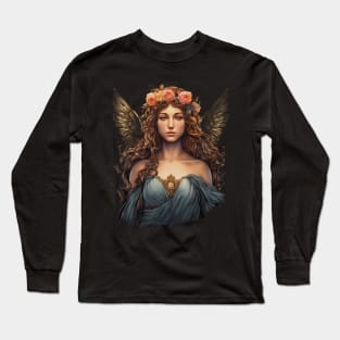 Greek Beauty Goddess Aphrodite Long Sleeve T-Shirt